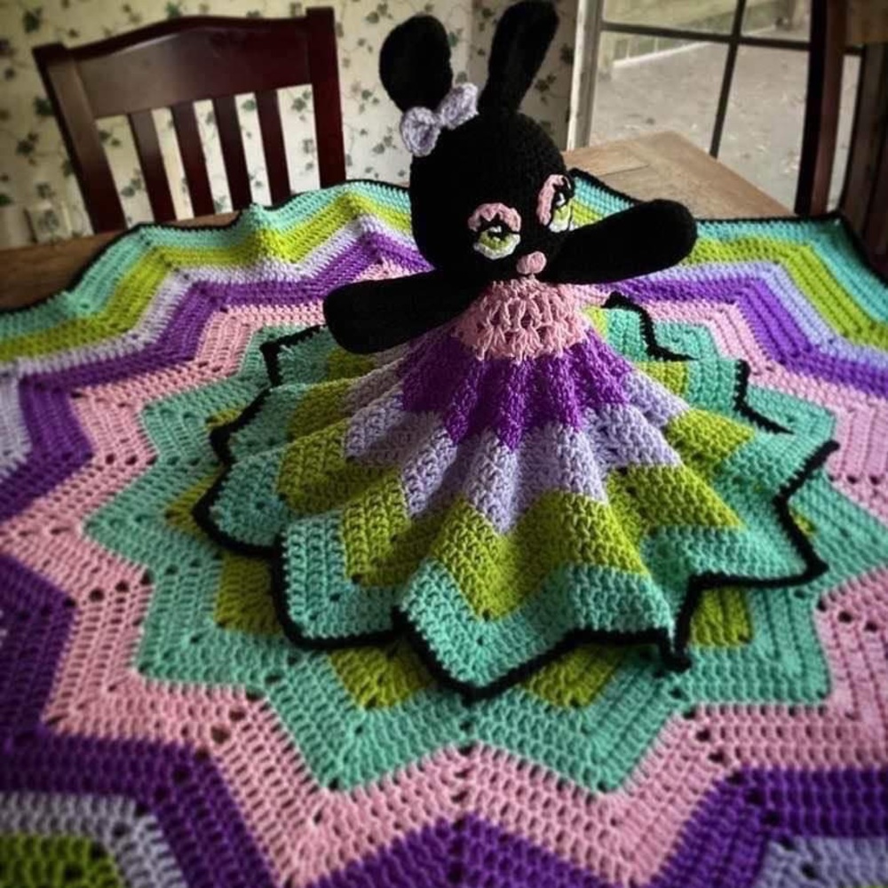 Lovie with blanket